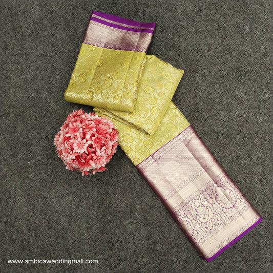 Kanchi Pattu Pure Resham Saree