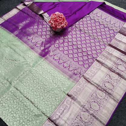 Kanchi Pattu Pure Resham Saree