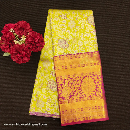 Kanchi Pattu Mix Lehengas [Free Size]