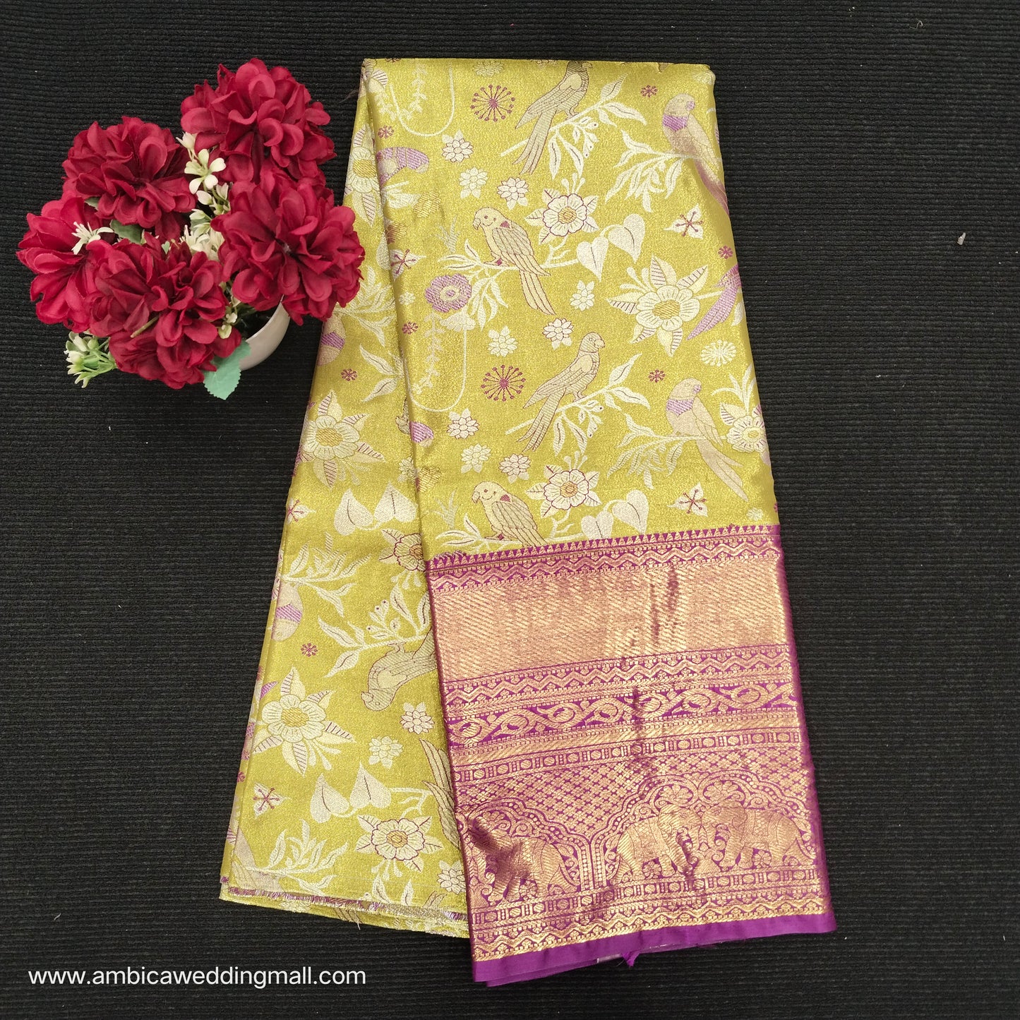 Kanchi Pattu Mix Lehengas [Free Size]