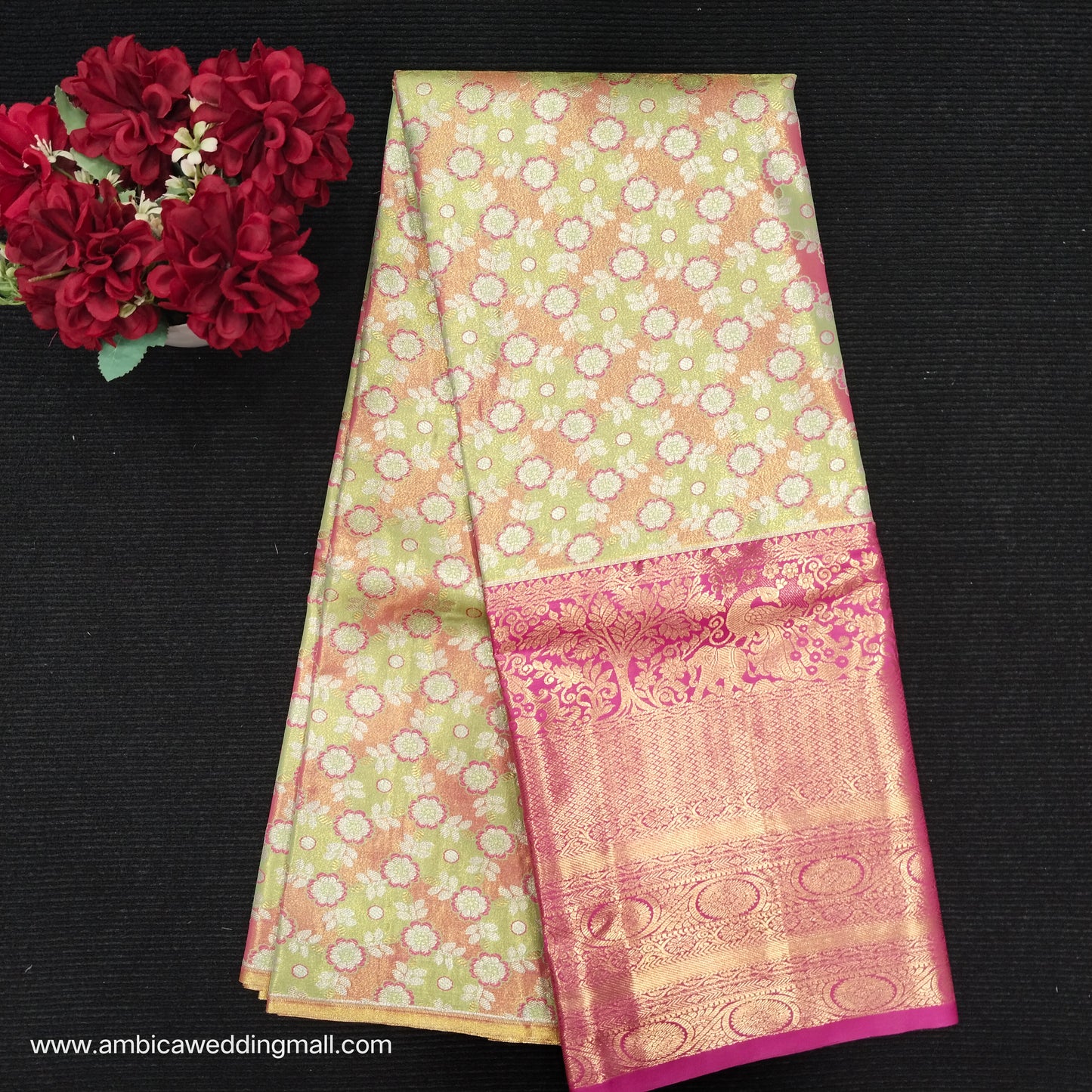 Kanchi Pattu Mix Lehengas [Free Size]