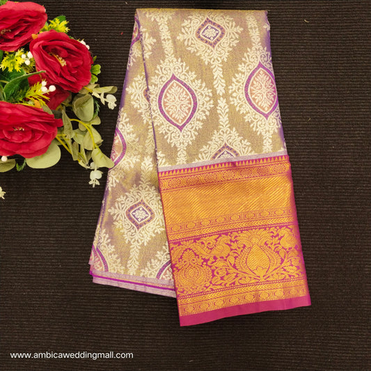 Buy Stunning Kanchi pattu mix Lehenga [2 To 5 Years]