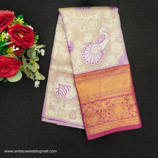 Buy Stunning Kanchi pattu mix Lehenga [2 To 5 Years]