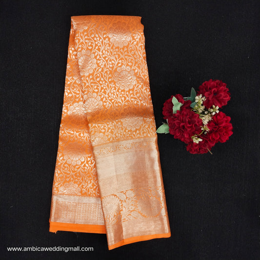 Pure Kanchi Pattu Resham self Sarees - Ambica Wedding Mall