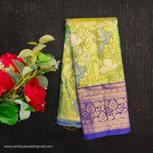 Buy Stunning Kanchi pattu mix Lehenga [0 To 1½ Years]