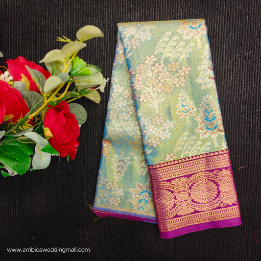 Buy Stunning Kanchi pattu mix Lehenga [0 To 1½ Years]