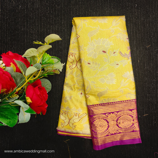Buy Stunning Kanchi pattu mix Lehenga [0 To 1½ Years]