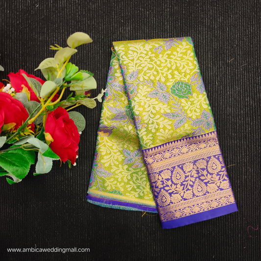 Buy Stunning Kanchi pattu mix Lehenga [0 To 1½ Years]