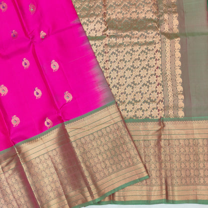 Kanchi Pattu Handloom Butta Saree