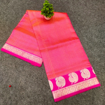 Pure Resham Venkatagiri Handloom saree