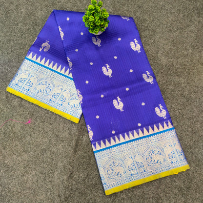 Pure Resham Venkatagiri Handloom saree