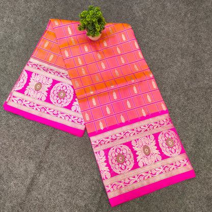 Pure Resham Venkatagiri Handloom saree