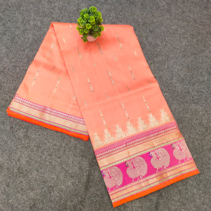 Pure Resham Venkatagiri Handloom saree