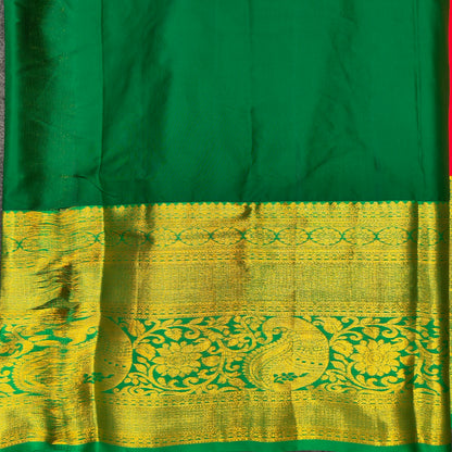 Kanchi Pattu Long Border Brocade Sarees