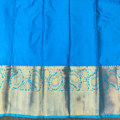 Kanchi Pattu Long Border Brocade Sarees