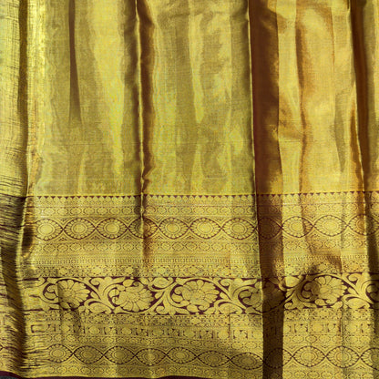 2gram zari Kanchi Pattu Bridal Saree