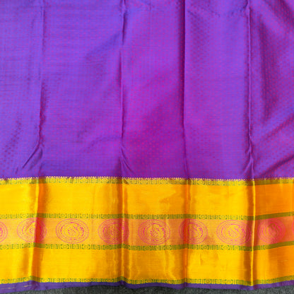 Kanchi Pattu Brocade Halfmix Saree