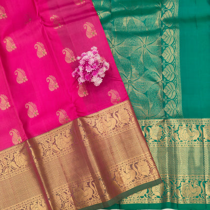 Kanchi Pattu Handloom Butta Saree