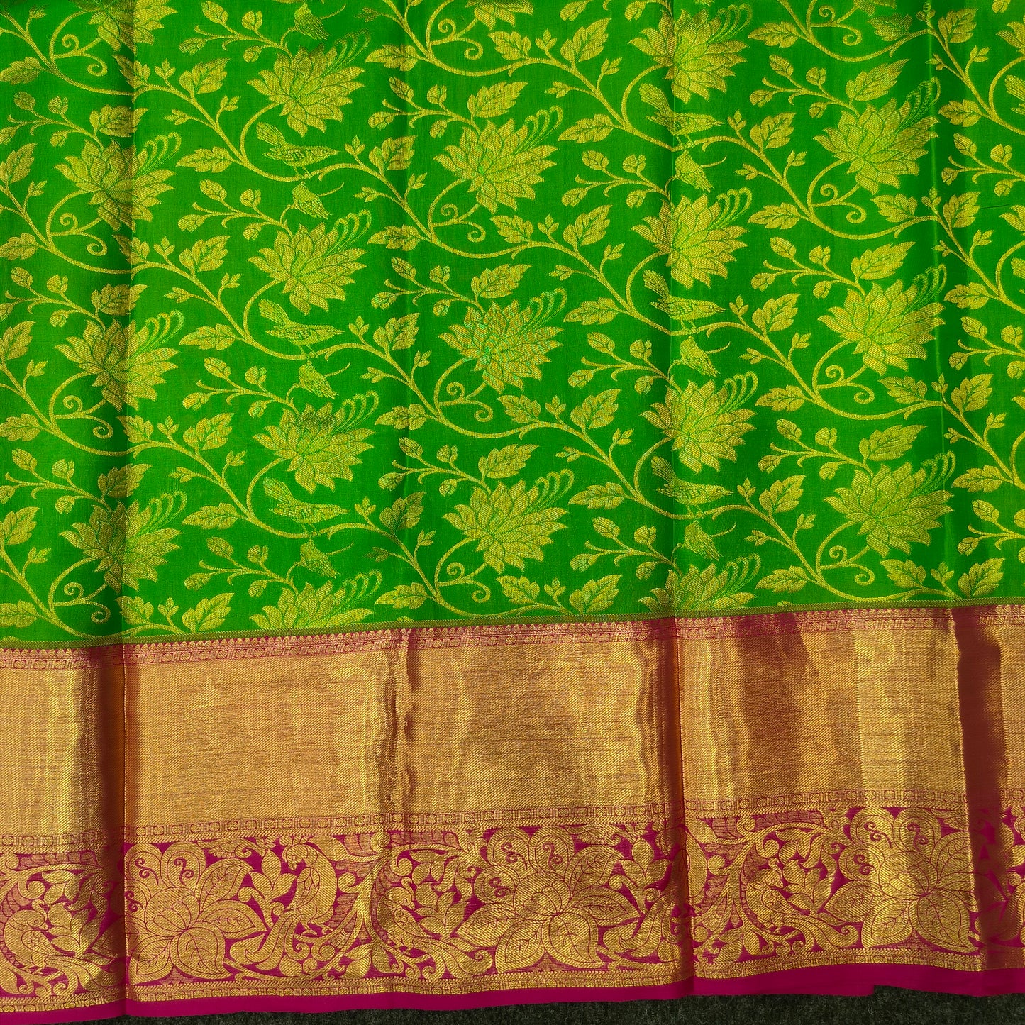 ✨Pure Resham Bridal Kanchi Pattu Handloom Saree