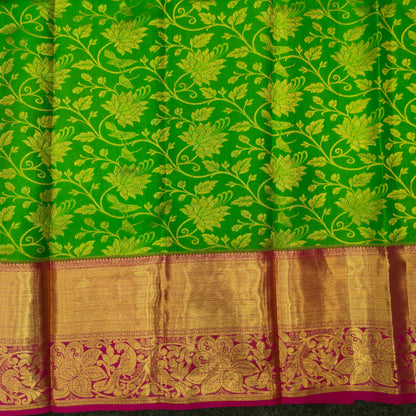 ✨Pure Resham Bridal Kanchi Pattu Handloom Saree