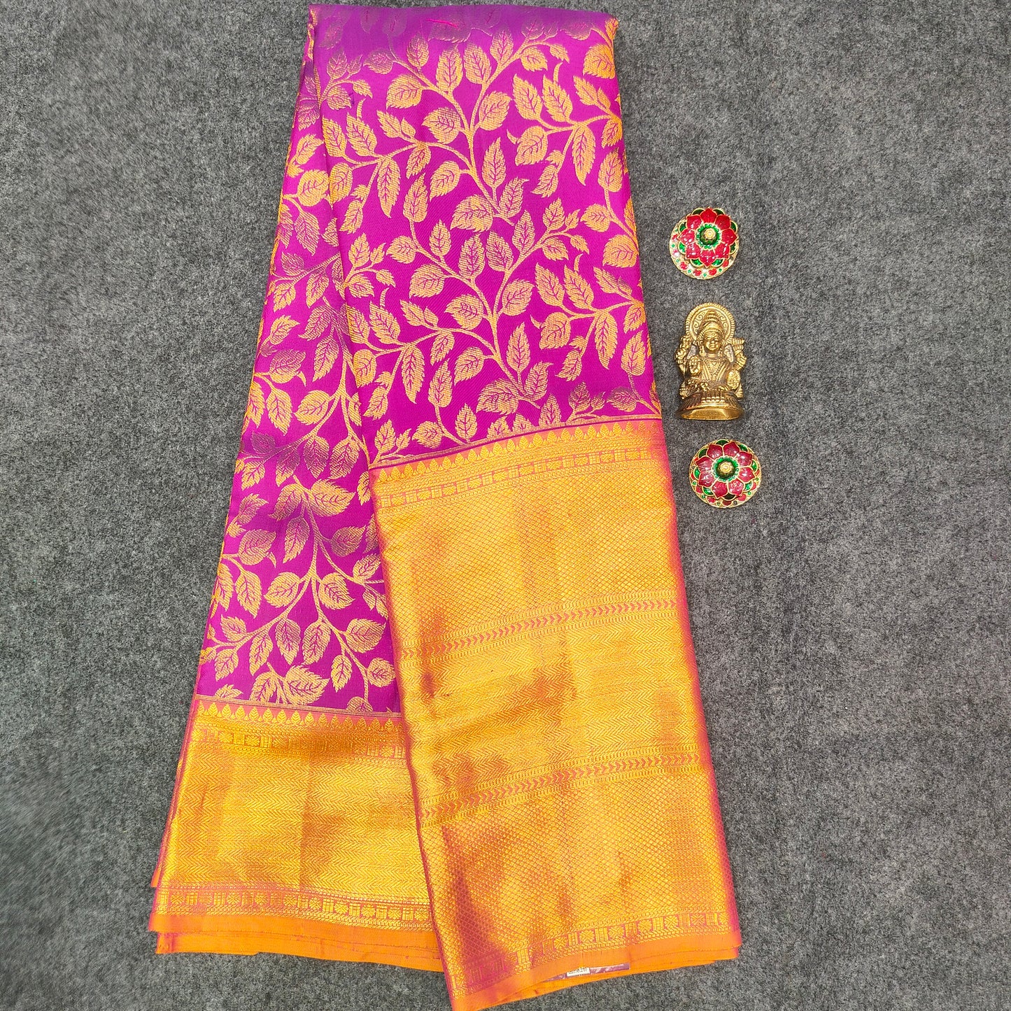 ✨Pure Resham Bridal Kanchi Pattu Handloom Saree