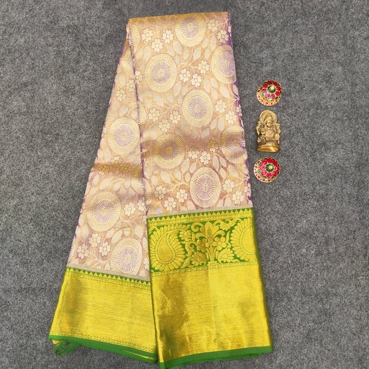 ✨Pure Resham Bridal Kanchi Pattu Handloom Saree