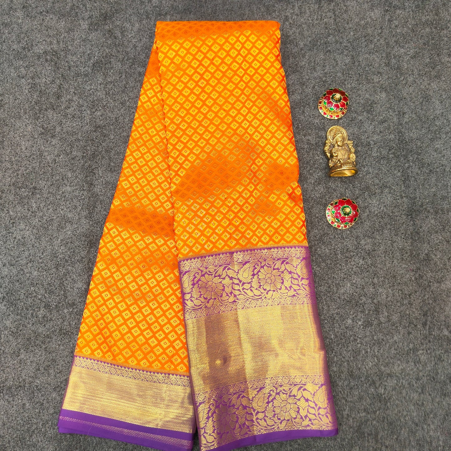 ✨Pure Resham Bridal Kanchi Pattu Handloom Saree