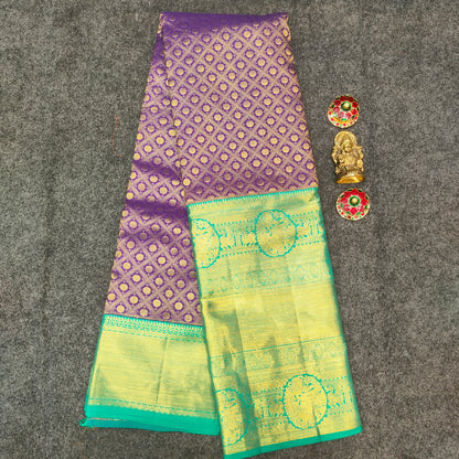 ✨Pure Resham Bridal Kanchi Pattu Handloom Saree