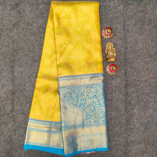 ✨Pure Resham Bridal Kanchi Pattu Handloom Saree