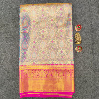 ✨Pure Kanchi Pattu Handloom Celebrety Bridal Sarees ✨