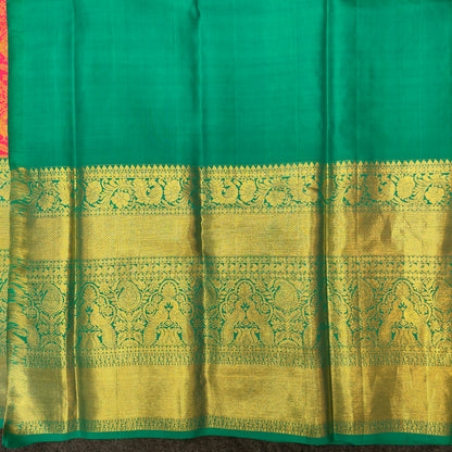 ✨Pure Resham Bridal Kanchi Pattu Handloom Saree