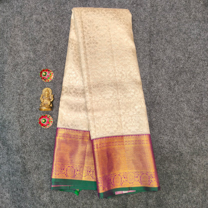 ✨Pure Resham Bridal Kanchi Pattu Handloom Saree