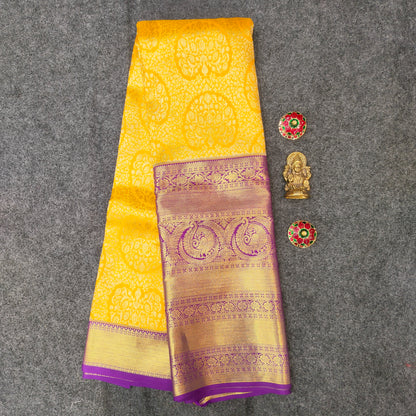 Pure Kanchi Pattu Handloom Celebrety Bridal Sarees ✨