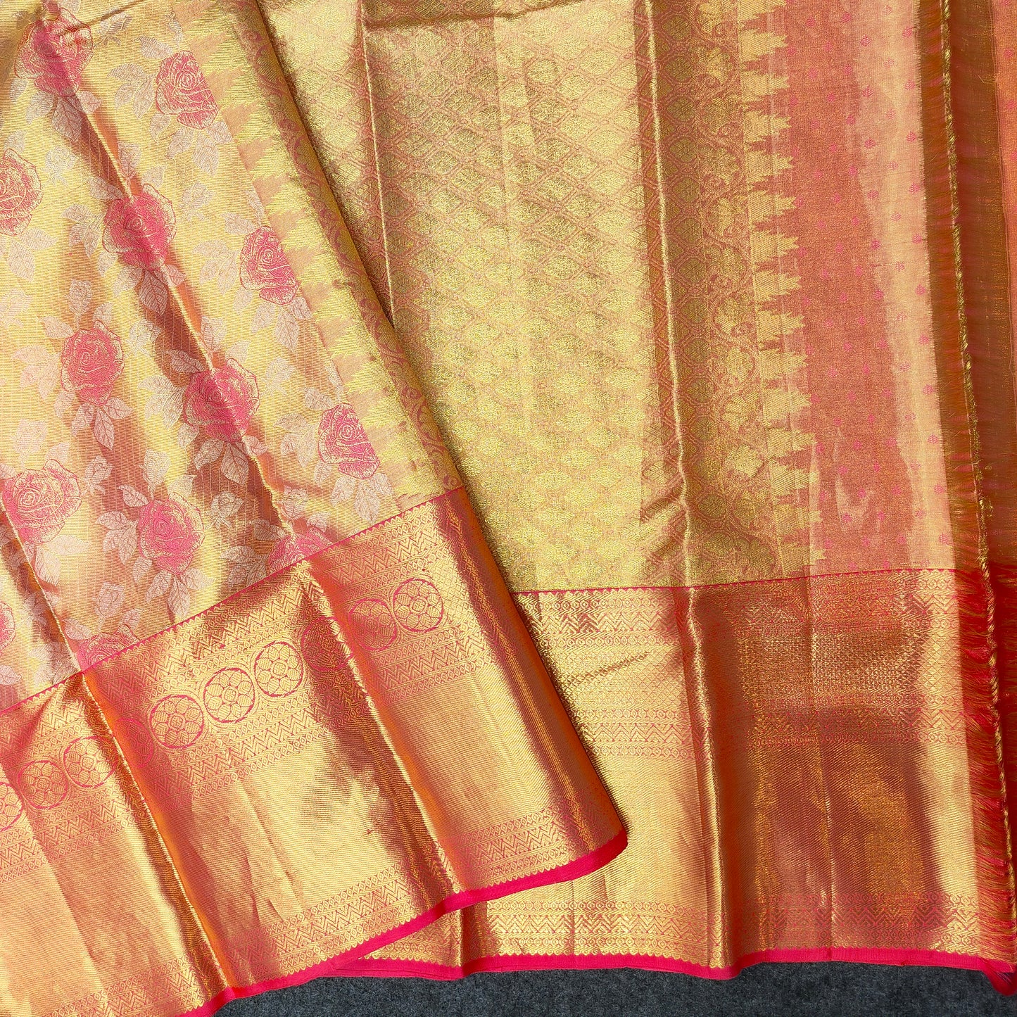 Pure Kanchi Pattu Handloom Celebrety Bridal Sarees ✨