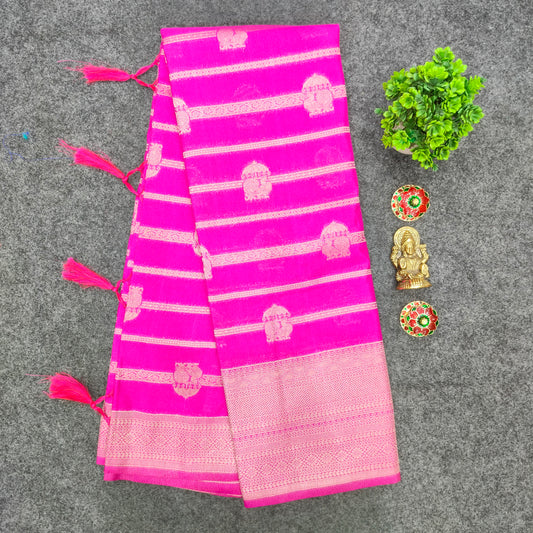 Banaras Silk Self Broket Sarees for Every Occasion