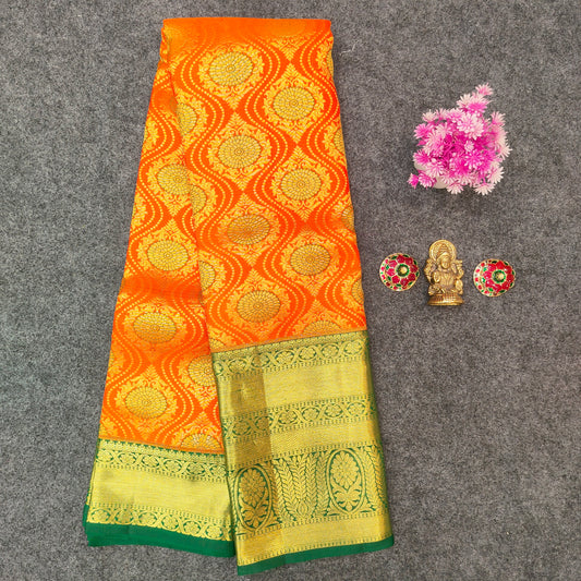 ✨Pure Resham Bridal Kanchi Pattu Handloom Saree