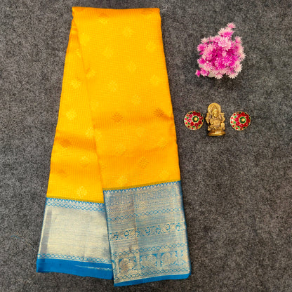 ✨Pure Resham Bridal Kanchi Pattu Handloom Saree