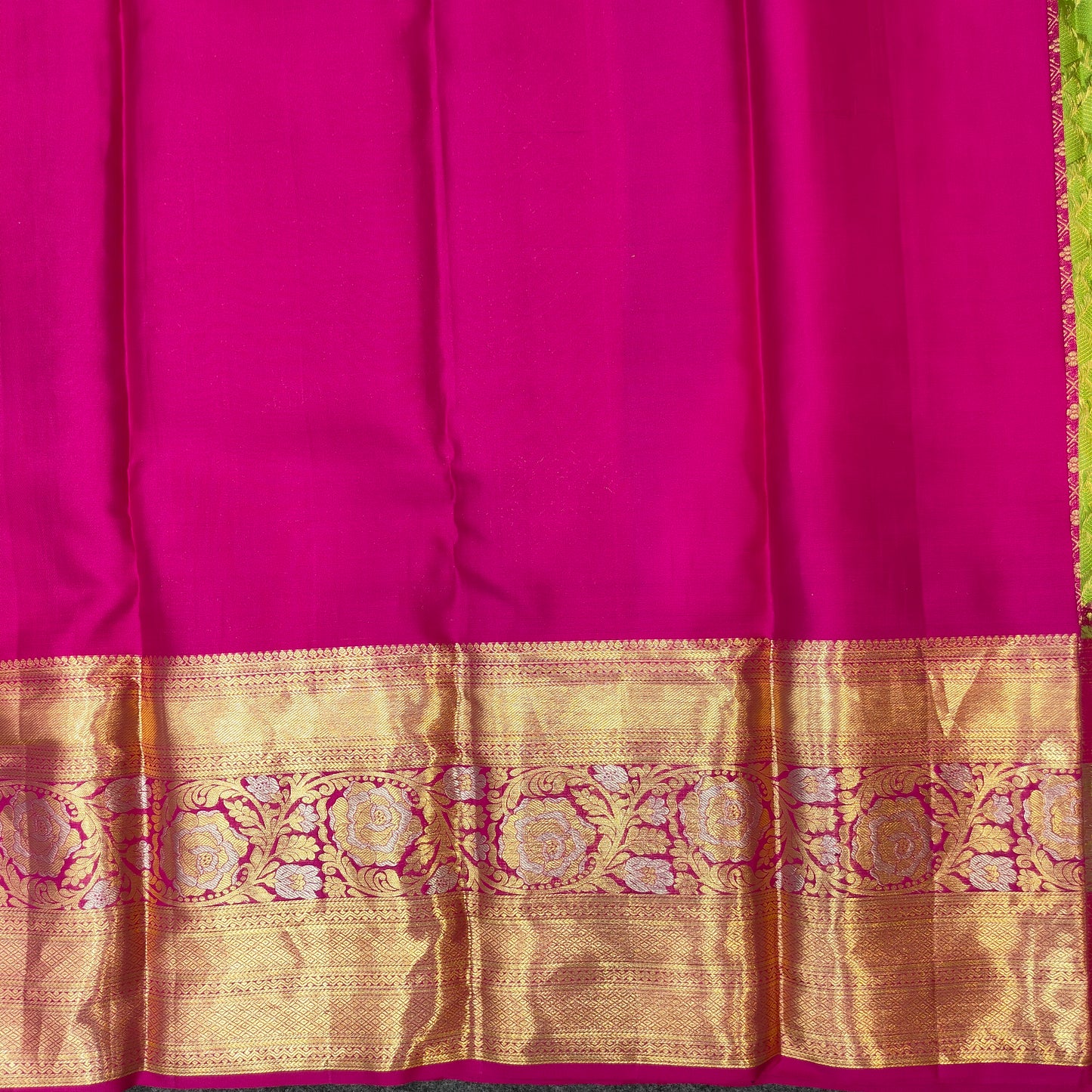 ✨Pure Resham Bridal Kanchi Pattu Handloom Saree