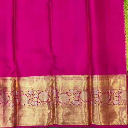 ✨Pure Resham Bridal Kanchi Pattu Handloom Saree