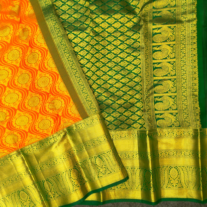 ✨Pure Resham Bridal Kanchi Pattu Handloom Saree