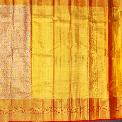 Kanchi Pattu Bridal Pure Zari Saree