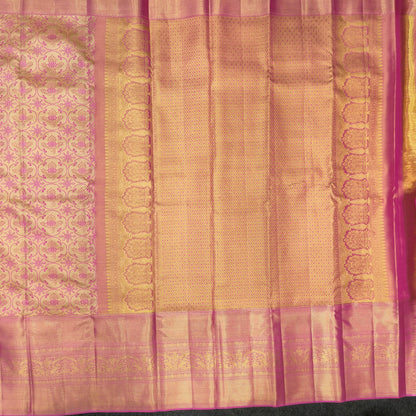 Kanchi Pattu Bridal Pure Zari Saree