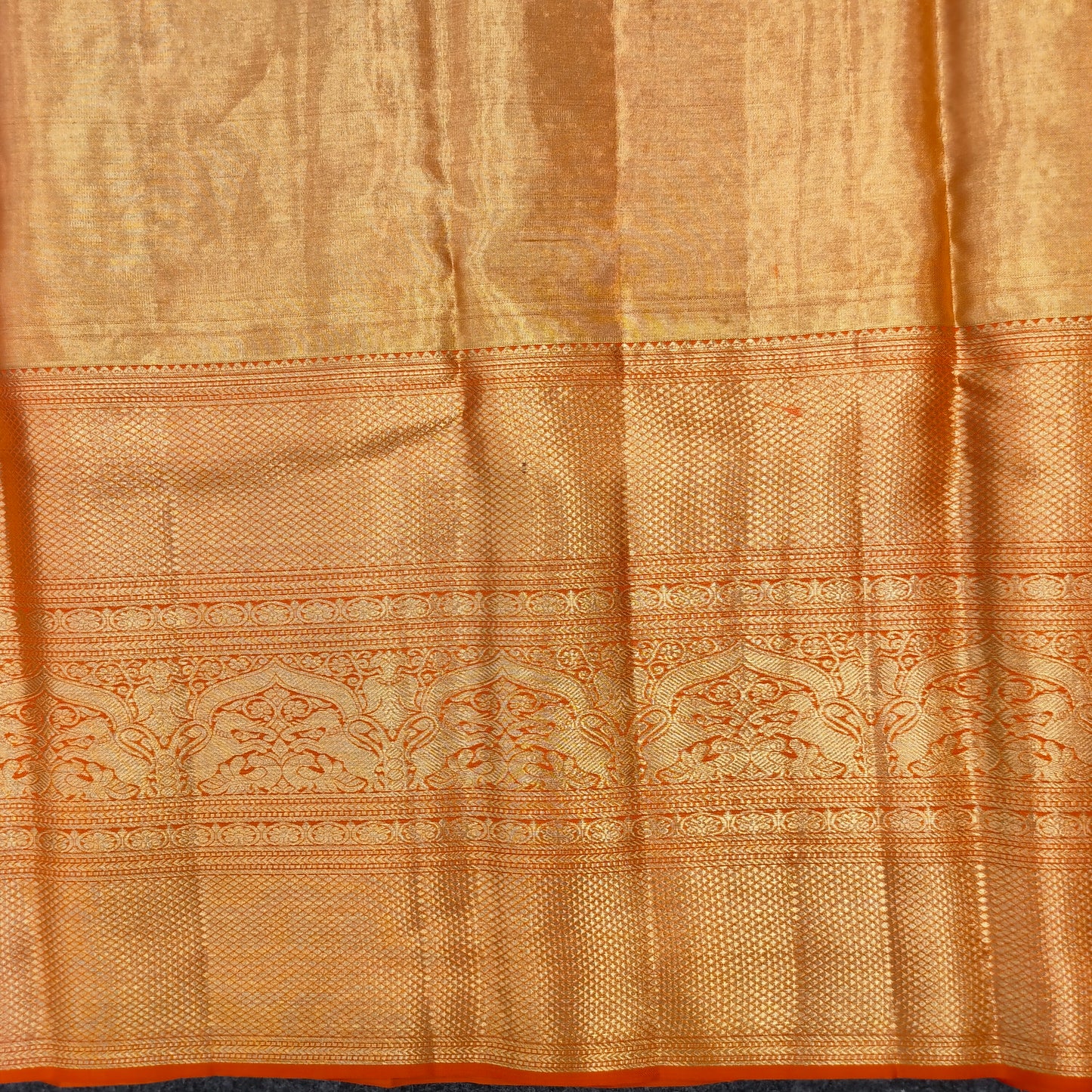 Kanchi Pattu Bridal Pure Zari Saree