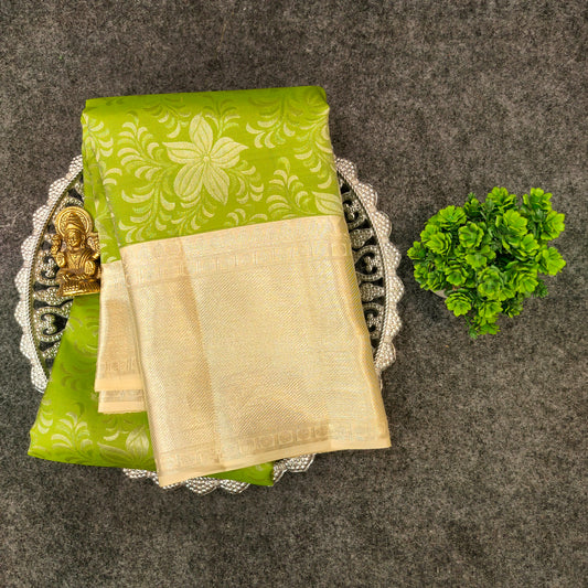 Kanchi Pattu Bridal Pure Zari Saree