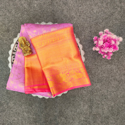 ✨Pure Resham Bridal Kanchi Pattu Handloom Saree