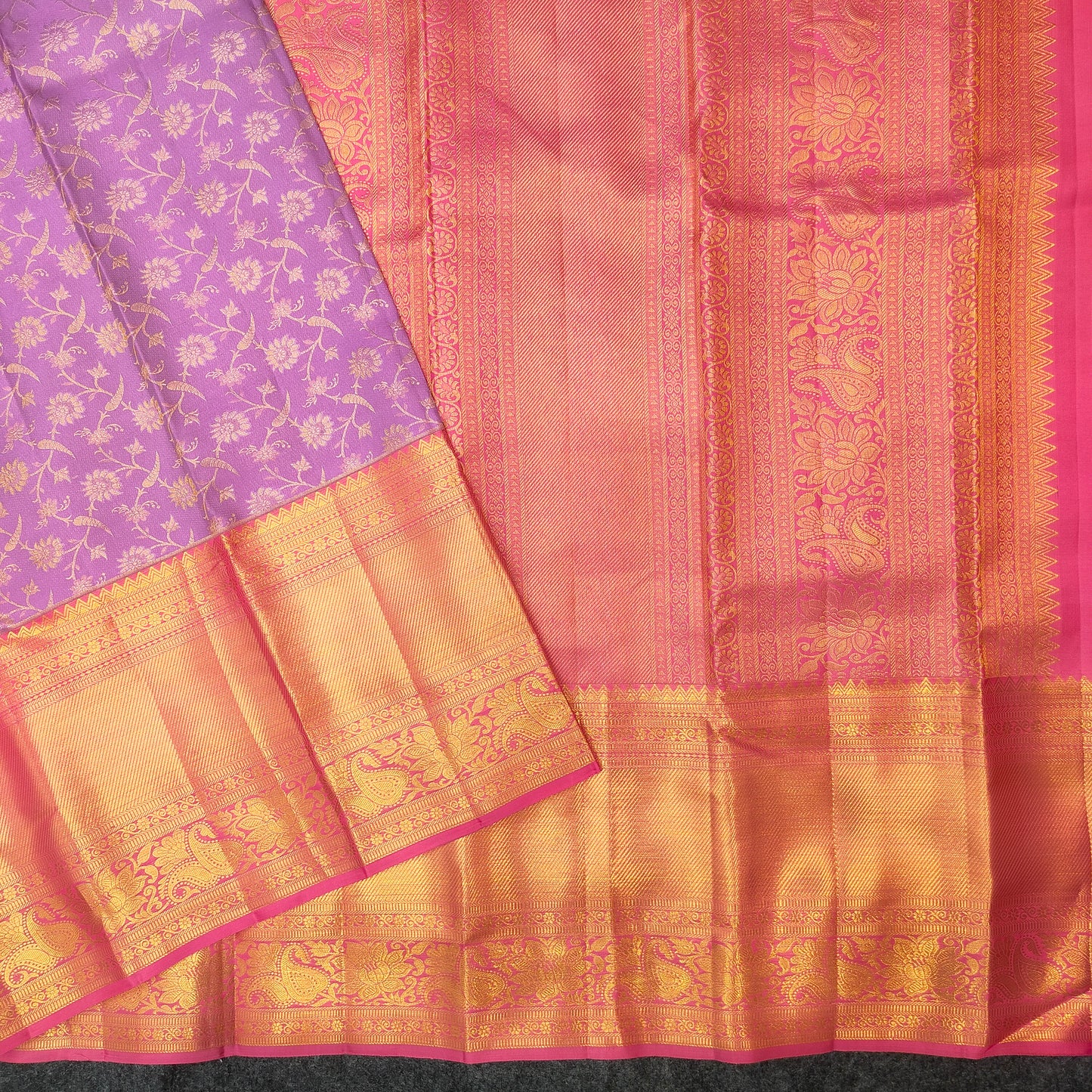 ✨Pure Resham Bridal Kanchi Pattu Handloom Saree