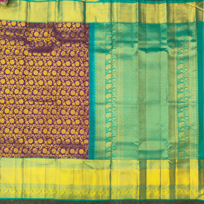 ✨Pure Resham Bridal Kanchi Pattu Handloom Saree