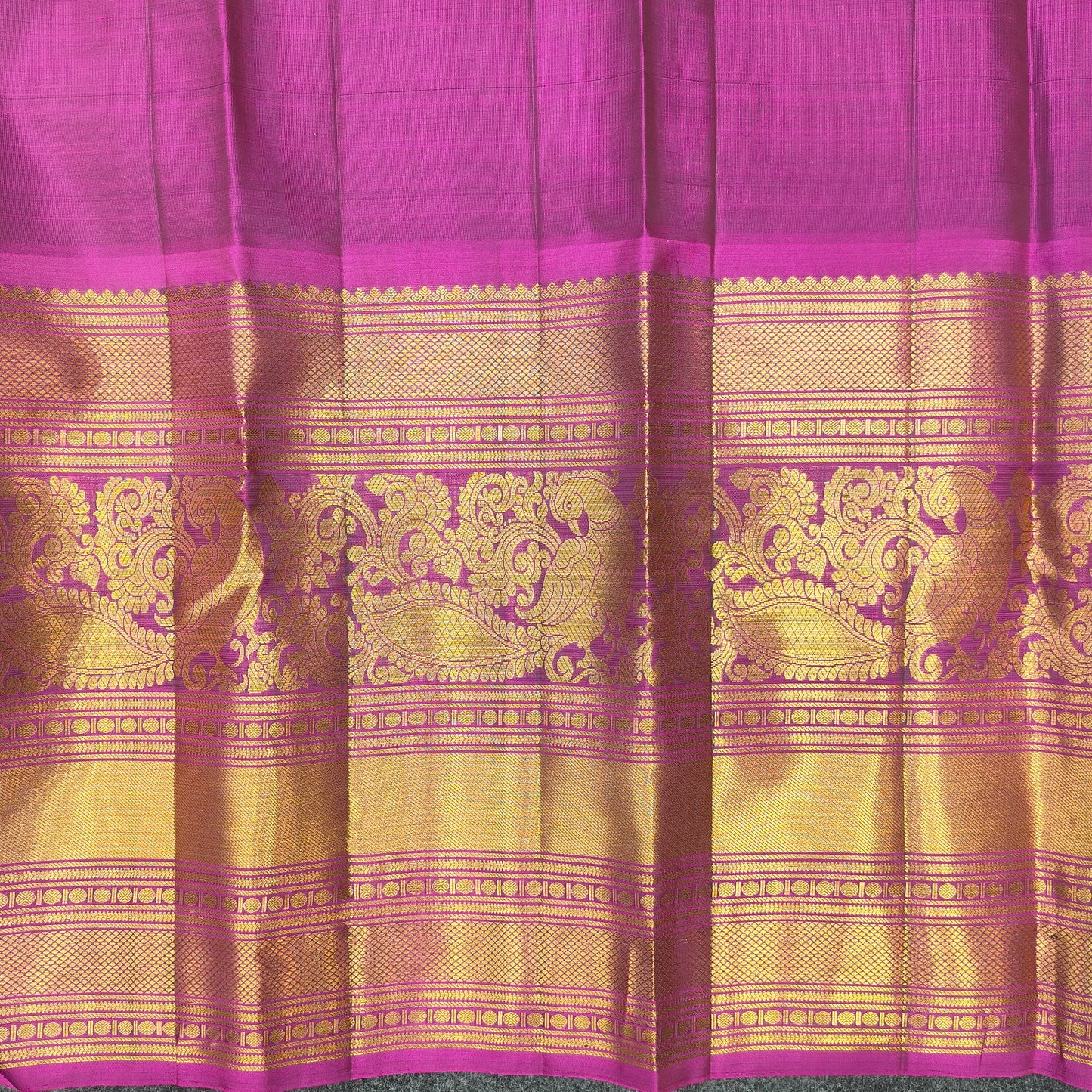 Kanchi Pattu Handloom Butta,long Border ✨Sarees