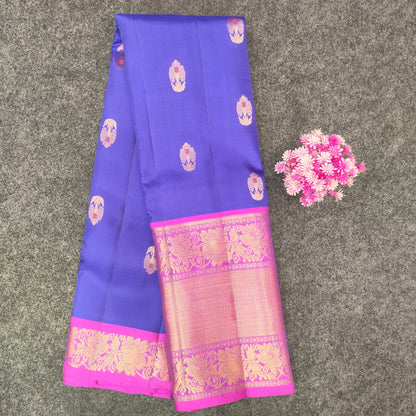 Kanchi Pattu Handloom Butta Sarees