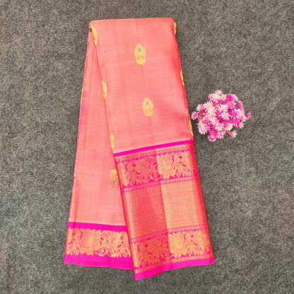 Kanchi Pattu Handloom Butta Sarees